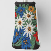 Edelweiss Schweizer alpine Blume Golf Headcover (Rotieren 90)