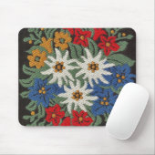 Edelweiss Schweizer alpine Blume Mousepad (Mit Mouse)