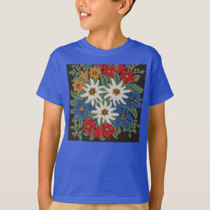 Edelweiss Schweizer alpine Blume T-Shirt