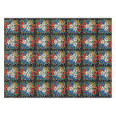Edelweiss Schweizer alpine Blume Tischdecke (Vorderseite (Horizontal))