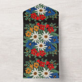 Edelweiss Schweizer Blume All In One Einladung (Innen Boden)