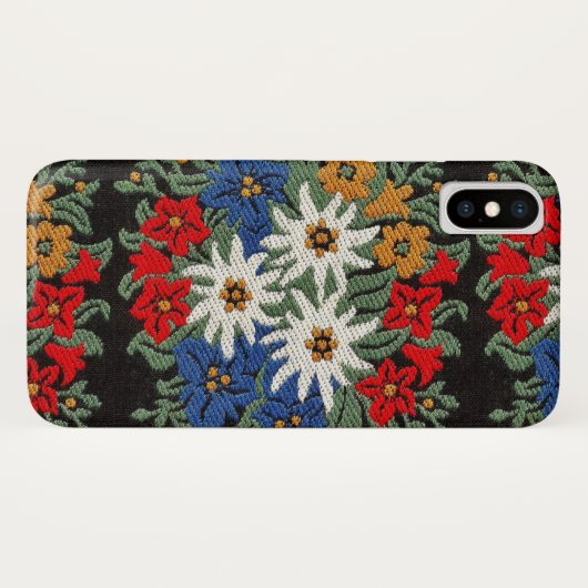 Edelweiss Schweizer Blume Case-Mate iPhone Hülle (Rückseite (Horizontal))