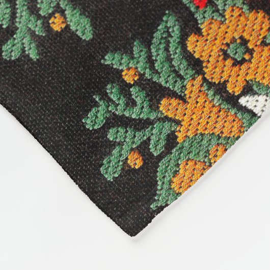 Edelweiss Schweizer Blume Fleecedecke (Ecke)