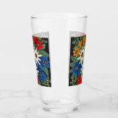 Edelweiss Schweizer Blume Glas (Links)