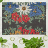 Edelweiss Schweizer Blume Küchentuch (Gefaltet)