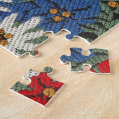 Edelweiss Schweizer Blume Puzzle (Seite)
