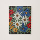Edelweiss Schweizer Blume Puzzle (Vertikal)