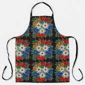 Edelweiss Schweizer Blume Schürze (Vorderseite)