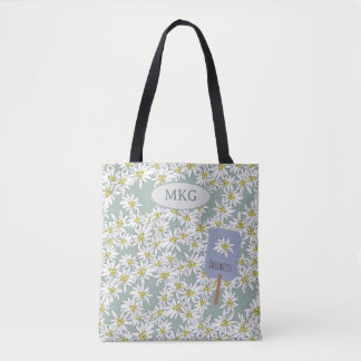 Edelweiss Sound of Music Elegant HandIllustriert Tasche