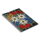 Edelweiss Swiss Alpine Flower Notizblock (Rechte Seite)