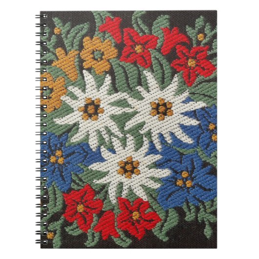 Edelweiss Swiss Alpine Flower Notizblock (Vorderseite)