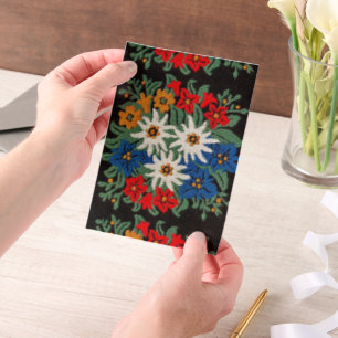 Edelweiss Swiss Alpine Flower Pergament Einladungen