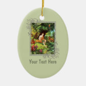 Eden Adam im Garten Keramikornament (Vorne)