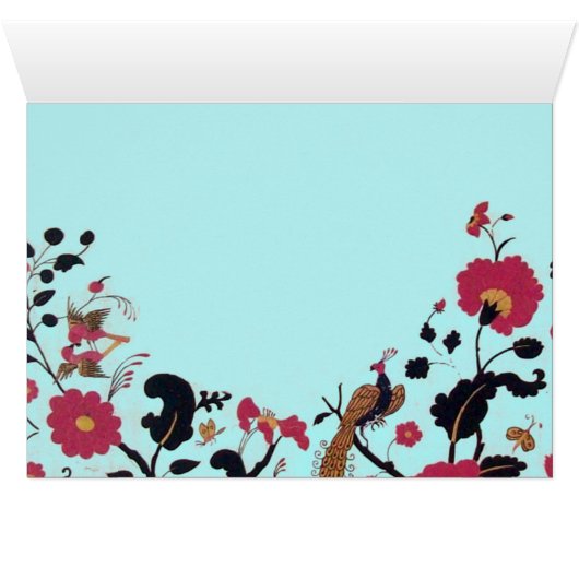 EDEN ,ELEGANT BLAUE SCHWARZ-WEISSE BLUME ,VRREN (Innenansicht Horizontal (Unten))