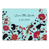 EDEN ,ELEGANT BLAUE SCHWARZ-WEISSE BLUME ,VRREN (Vorderseite (Horizontal))