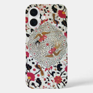 EDEN/ELEGANTE SCHWARZ-WEISSE BLUME UND VÖGEL IN RO iPhone 16 HÜLLE