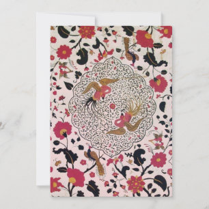 EDEN, Hochzeit Liebesvögel, rote schwarze Blumen, Ankündigung