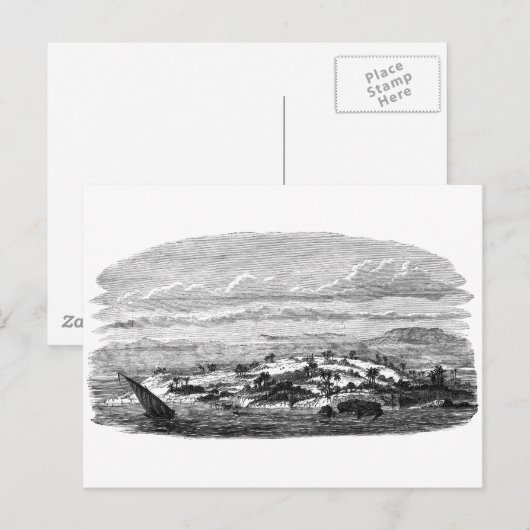 Eden im Persischen Golf Postkarte (Vorne/Hinten)