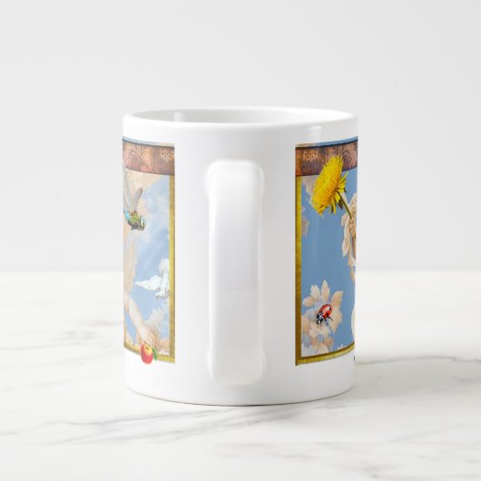 'Eden'  Jumbo-Tasse (Rückseite)