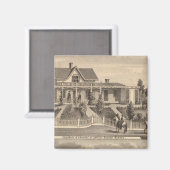 Eden Landing, Barron Residenz, Lager Magnet (Vorderseite/Rückseite)