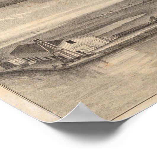 Eden Landing, Barron Residenz, Lager Poster (Ecke)