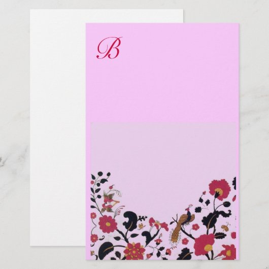 EDEN Monogram Briefpapier (Vorne/Hinten)