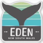 Eden, New South Wales Australia Sticker (Vorderseite)