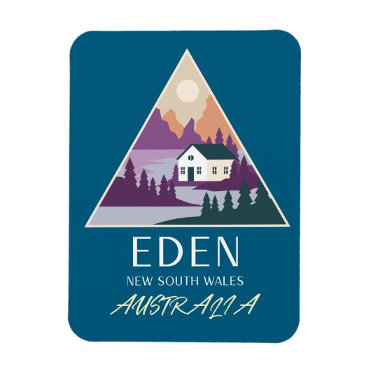 eden nsw australia magnet (Vertikal)
