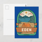 Eden NSW Australien Postkarte (Vorne/Hinten)