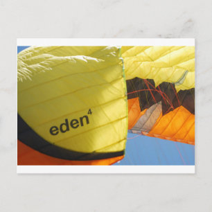 Eden Parachute Postkarte