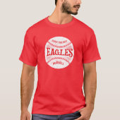 Eden Prairie EAGLES Baseball - Not leidender Ball T-Shirt (Vorderseite)