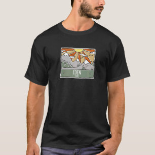 Eden Utah Mountains UT Vacation Souvenir Premium T-Shirt
