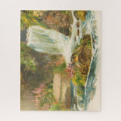 Eden Vale Waterfall, Wexford Irland Puzzle (Vertikal)