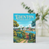 Edenton USA Postkarte (Stehend Vorderseite)