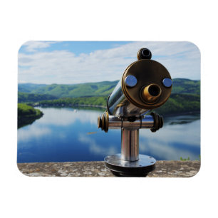 Edersee Aussicht von Schloß Waldeck Magnet