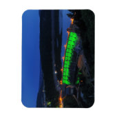 Edersee beleucht ete Staumauer am abend Magnet (Vertikal)