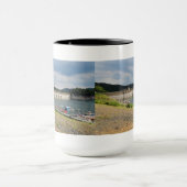 Edersee Staumauer bei Niedrigwasser Tasse (Zentrum)