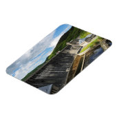 Edersee Staumauer mit Schloß Waldeck Magnet (Linke Seite)