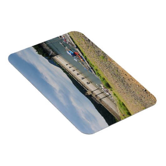 Edersee Staumauer niedrig Magnet (Rechte Seite)