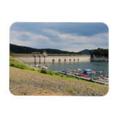 Edersee Staumauer niedrig Magnet (Horizontal)