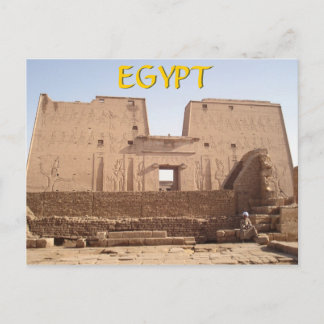 Edfu Tempel Ägypten Postkarte