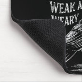 Edgar Allan E Em Der Rabe Line Edgar Allan E Gesch Mousepad (Ecke)