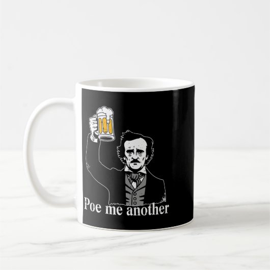 Edgar Allan E Me Another Raven Nevermore Gothic Gi Kaffeetasse (Links)