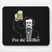 Edgar Allan E Me Another Raven Nevermore Gothic Gi Mousepad (Vorne)