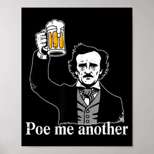 Edgar Allan E Me Another Raven Nevermore Gothic Gi Poster (Vorne)
