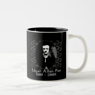 Edgar Allan Poe 1809-2009 Jubiläums T Zweifarbige Tasse