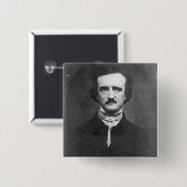 Edgar Allan Poe-1848 Button (Vorne & Hinten)