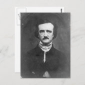 Edgar Allan Poe-1848 Postkarte (Vorne/Hinten)
