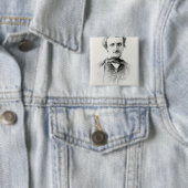 Edgar Allan Poe 1907 Button (Beispiel)