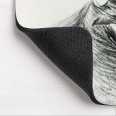 Edgar Allan Poe 1907 Mousepad (Ecke)